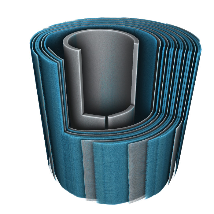 Cylindrical lithium-ion battery cell micro-CT partial study